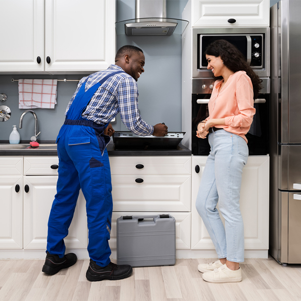 what kind of warranty do you offer on your cooktop repair services in Benton